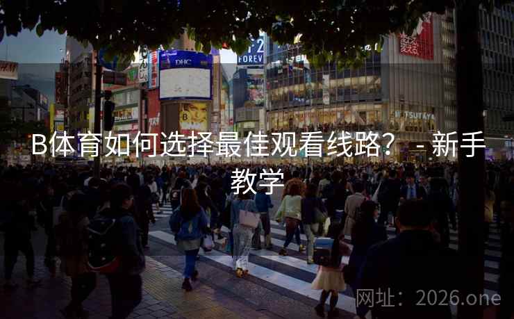 B体育如何选择最佳观看线路？ - 新手教学