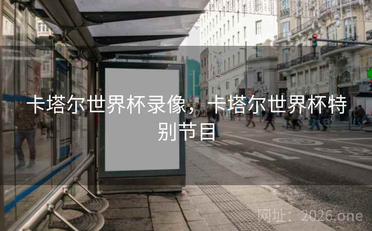 卡塔尔世界杯录像，卡塔尔世界杯特别节目