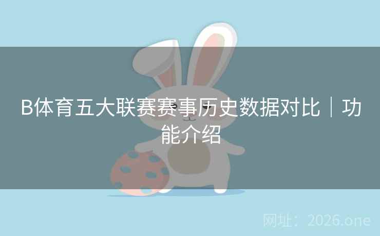 B体育五大联赛赛事历史数据对比|功能介绍